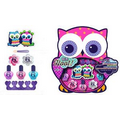 10pc Owl Nail Art Set